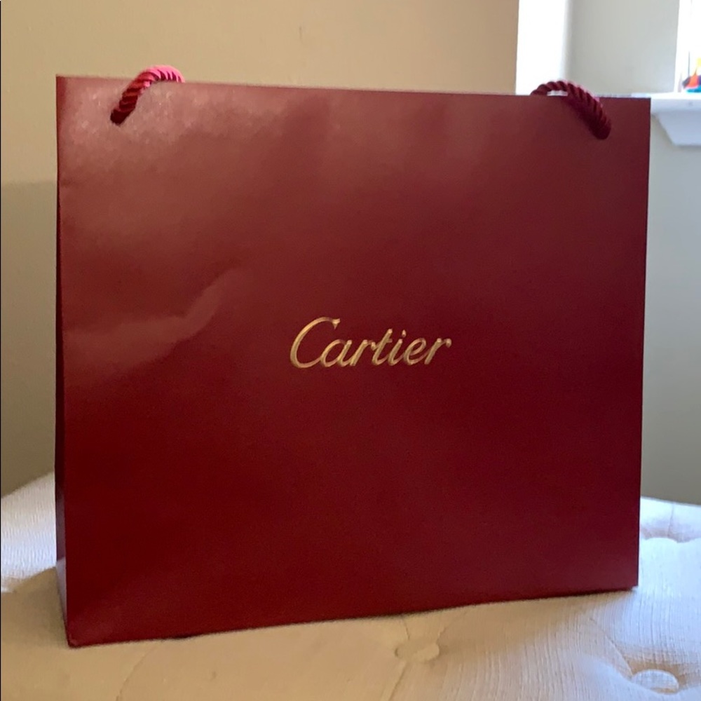 Cartier large shopping bag